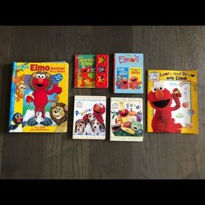 Elmo kids books - some new/EUC / GUC